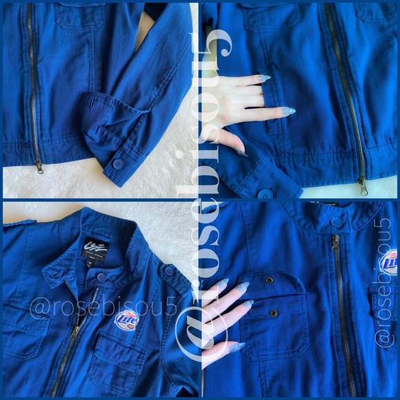 Miller Moto Jacket🍺Official Licensed MILLER LITE - Picture 3 of 8